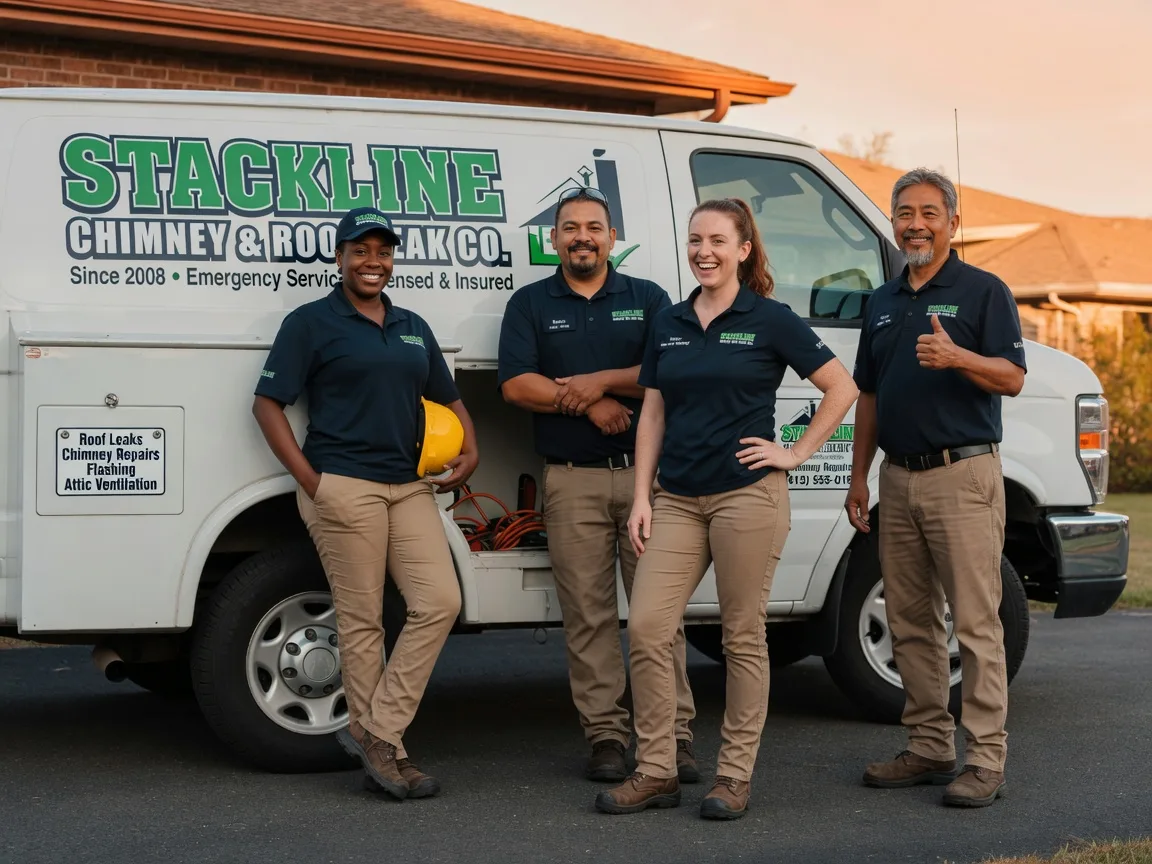 Chimney flashing repair company in Linn, MO